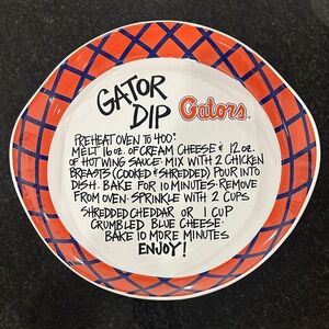 Gator Dip Recipe Plate